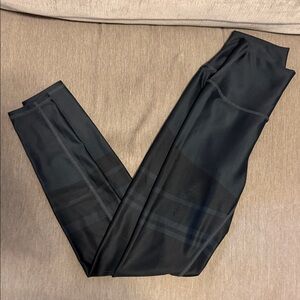 Dark green and black Alo leggings